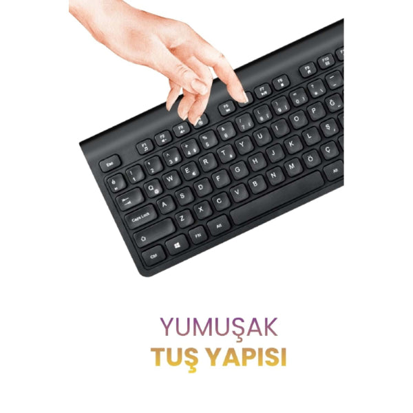 Multimedya Q Klavye Ve Mouse Seti