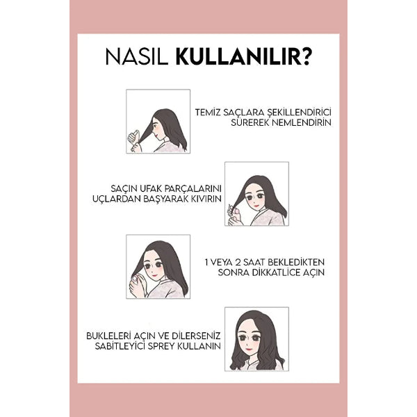 6'lı Bigudi Seti