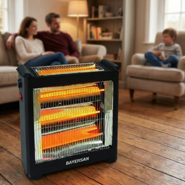 Şömine Tipi Isıtıcı Soba 2400W