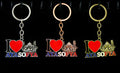 Metal Ayasofya Anahtarlık (I Love Ayasofya)