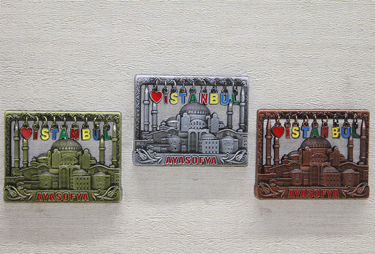 Sarkaçlı İstanbul Temalı Magnet - Model 4