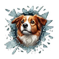 Fulcar Australian Shepherd Araç Stickerı