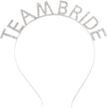 Gümüş Kaplama Kristal Taşlı Team Bride Taç