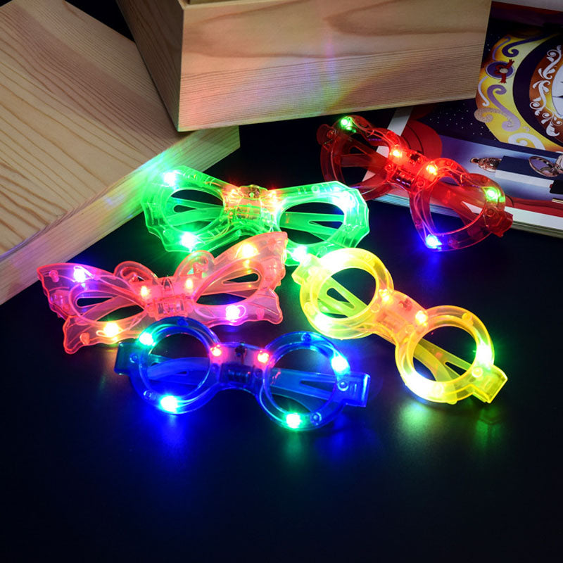 Led Işıklı Yanar Söner Parti Gözlüğü Seti 12 Adet