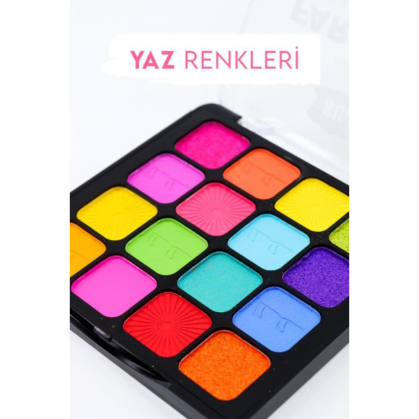 16'lı Yaz Far Paleti - 2'li Set